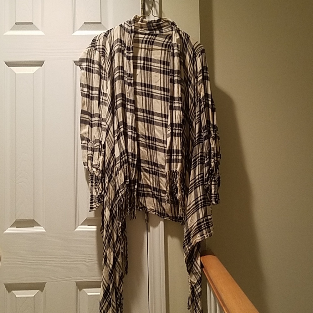 Flannel blouse